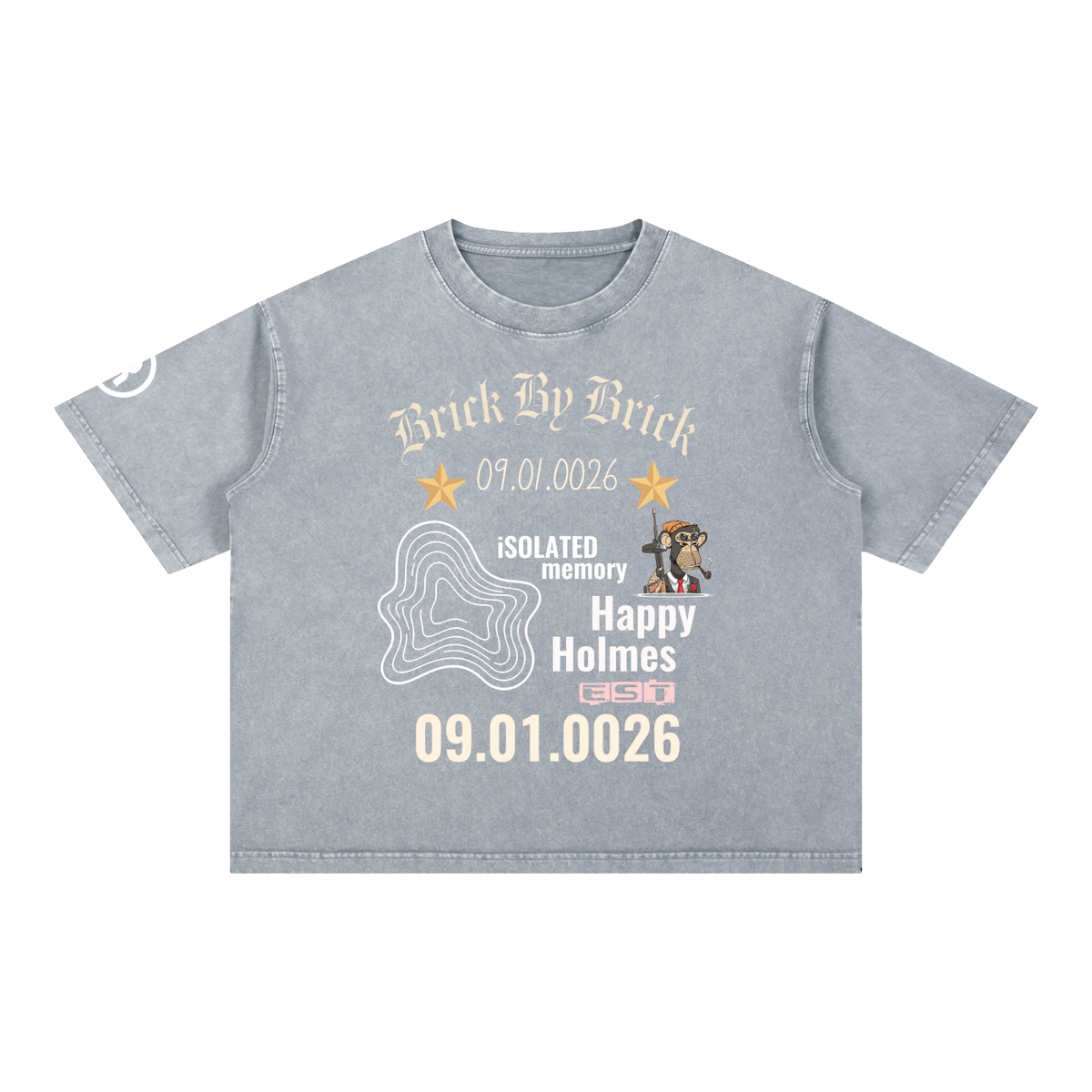 Y2K Boxy Cotton T-Shirt