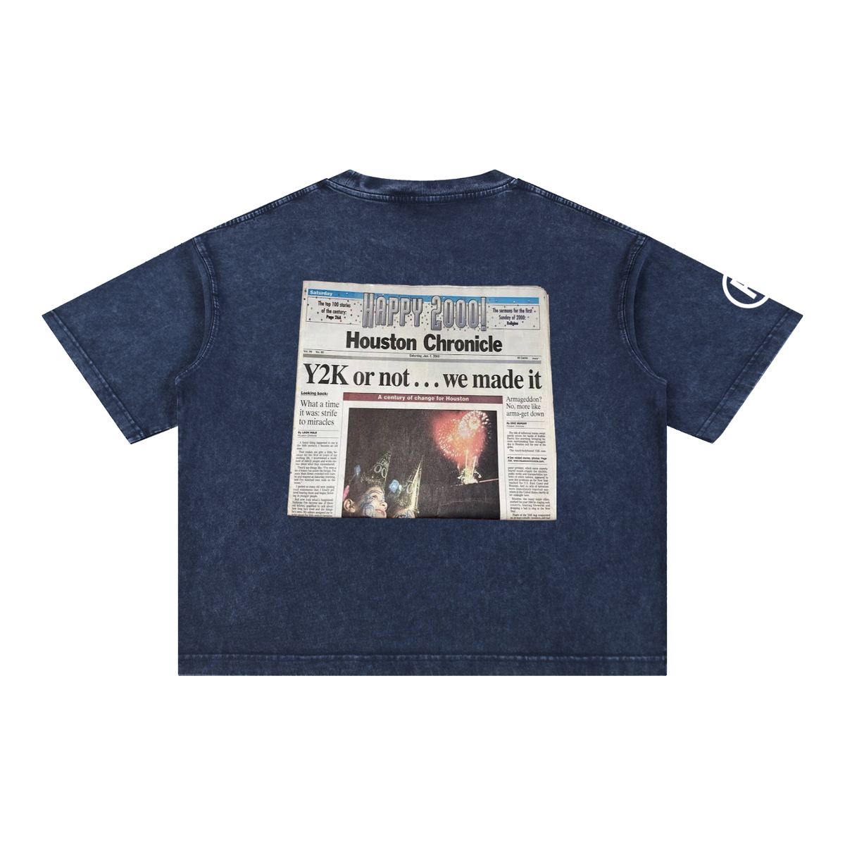 Y2K Boxy Cotton T-Shirt