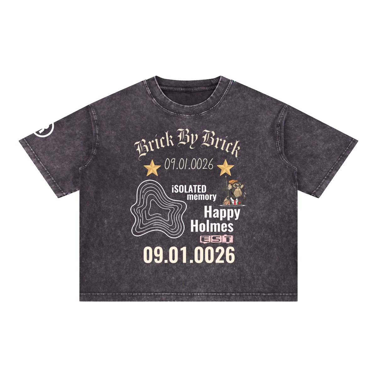 Y2K Boxy Cotton T-Shirt