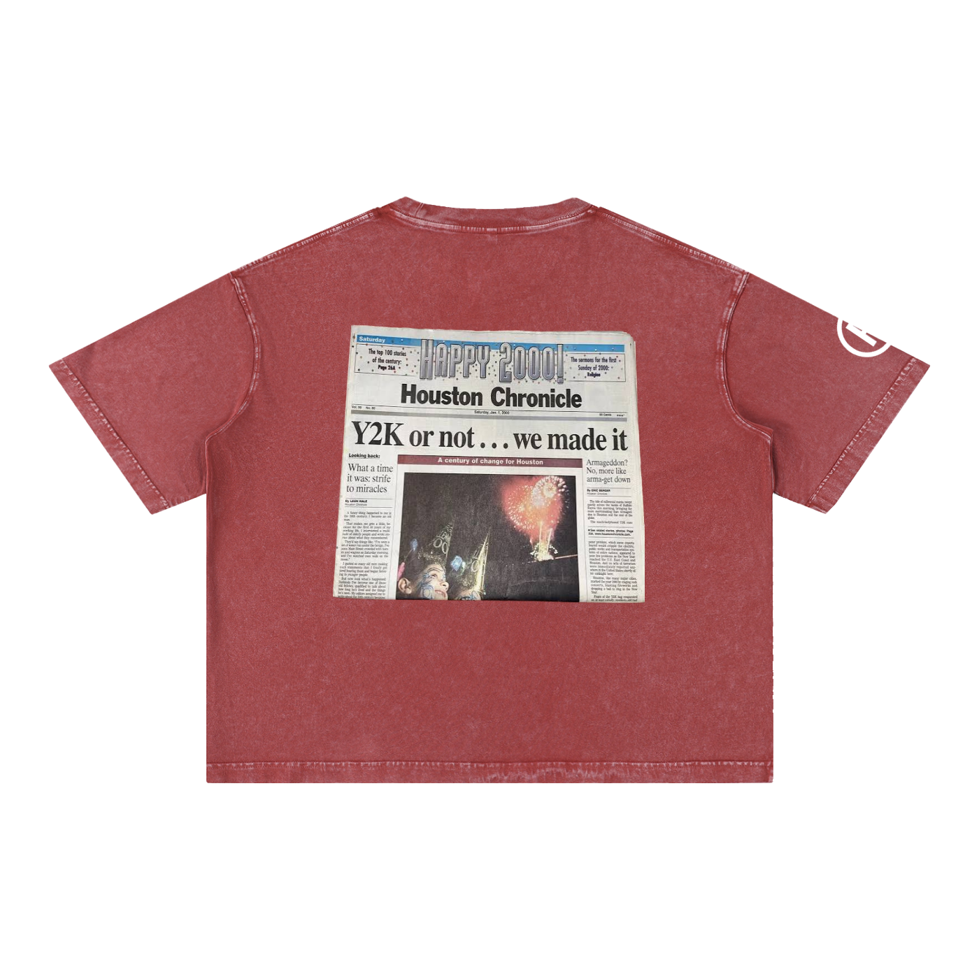 Y2K Boxy Cotton T-Shirt