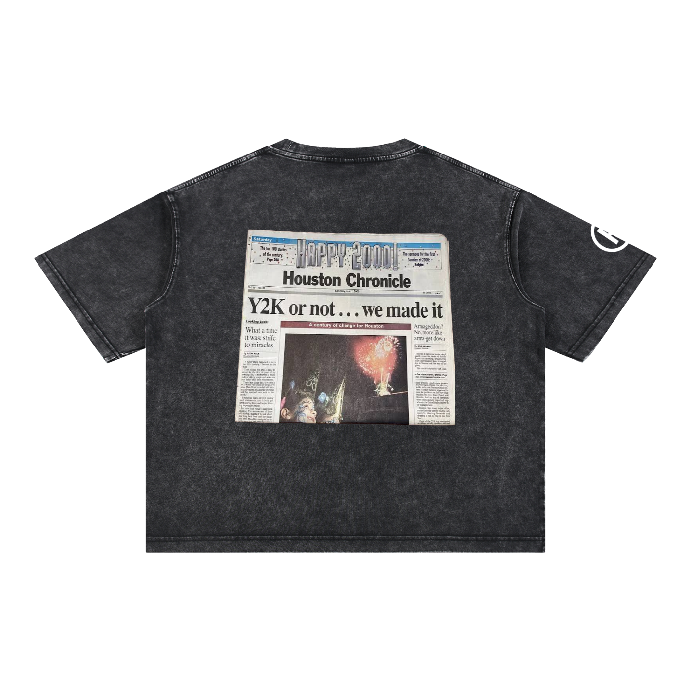 Y2K Boxy Cotton T-Shirt