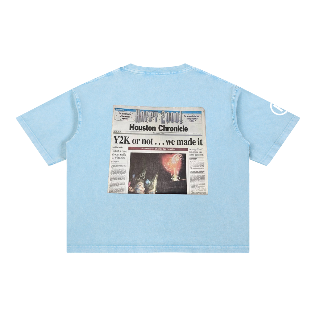 Y2K Boxy Cotton T-Shirt