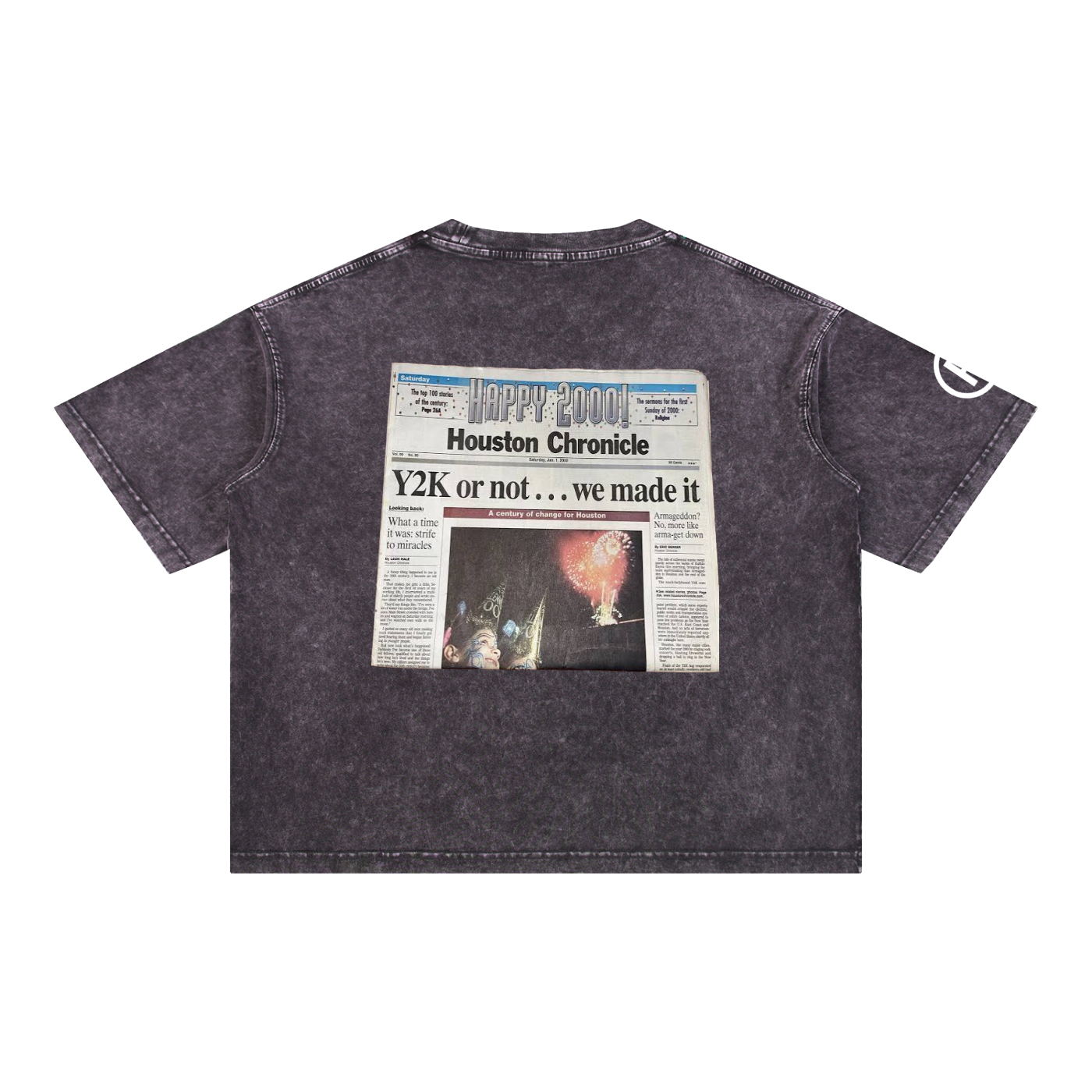 Y2K Boxy Cotton T-Shirt